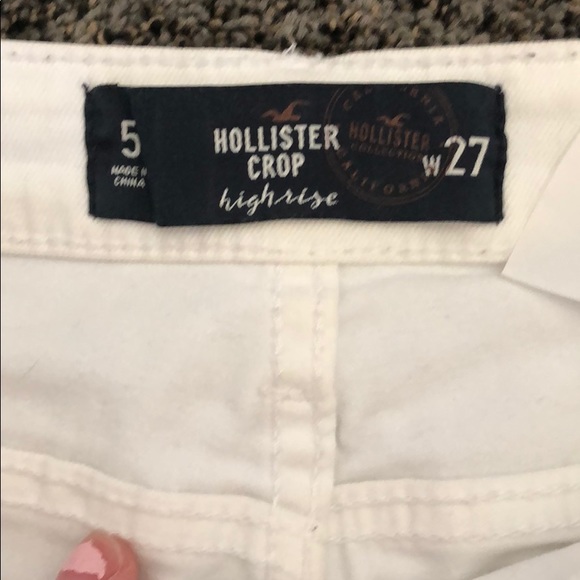 Hollister Crop High Rise Skinny Jeans. Size: 5(27) - Picture 2 of 3